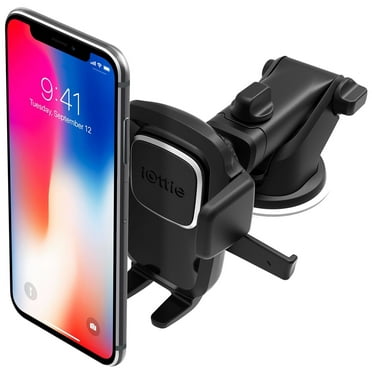 for iPhone X 8 8 Plus 7 Galaxy S9 8 Note 8 5558976729 Magnetic Car Mount Phone Holder, Lightning, Micro USB Cable & Car Charger Bundle iOttie iTap Mini Travel Kit 